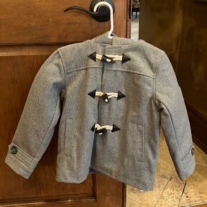 NWT fully lined wool Ben Sherman coat 4T
